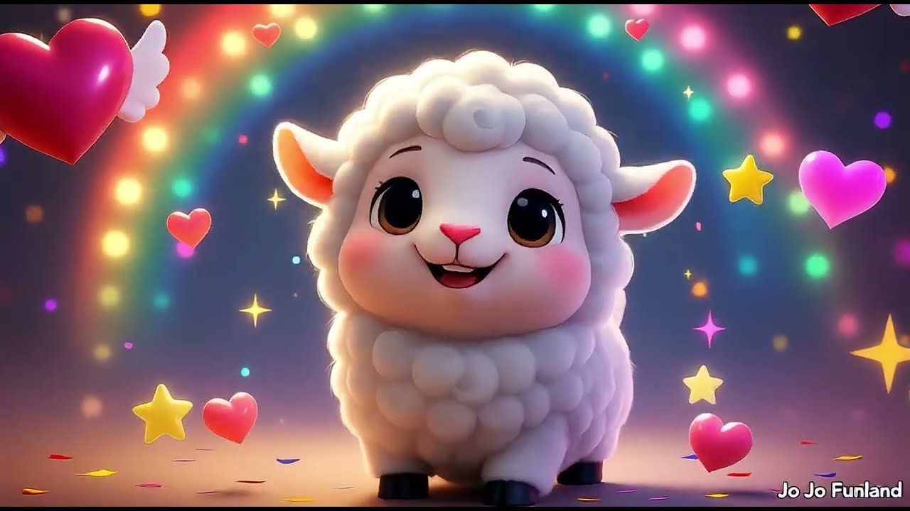 The Happy Lala Lamb | Joyful Nursery Rhyme for Kids | Fun Sing Along Song