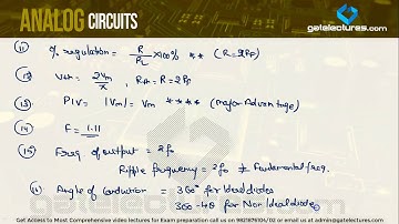 05 Bridge Rectifier & Half Wave Rectifier with Capacitive Filter - Analog Electronics & Circuits