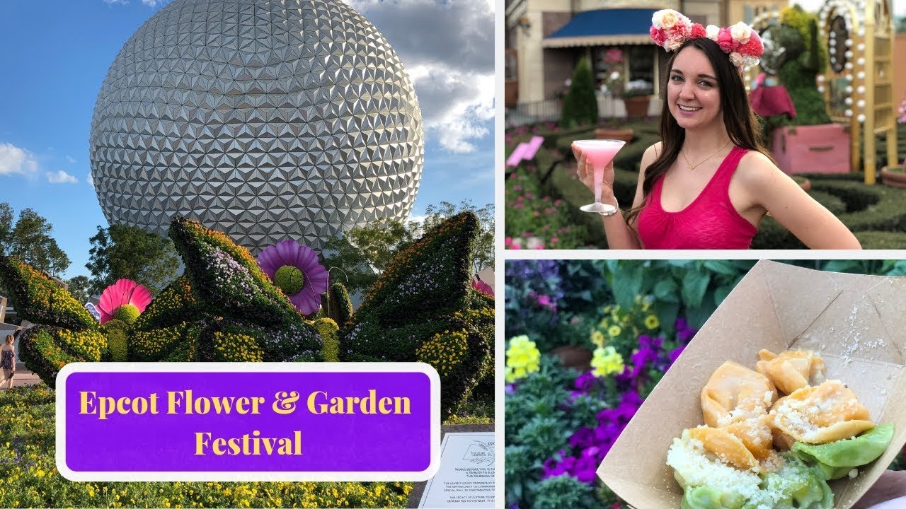 epcot flower & garden festival 2019 review | we try amazing food & drinks