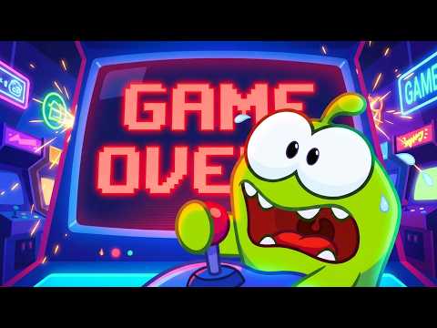 Crazy Retro Arcade Quest & Pixel Trap! (3 Hours) 🕹️⭐ Om Nom Stories | Cartoons For Kids