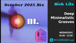 Deep Minimalistic Grooves - Houseradio.net - October 2025 Mix AKA Minimalistica Vol 4