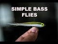 FLY TYING FRIDAY! two easy and effective bass flies!