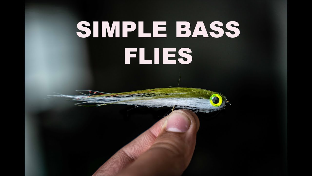 FLY TYING FRIDAY! two easy and effective bass flies! 