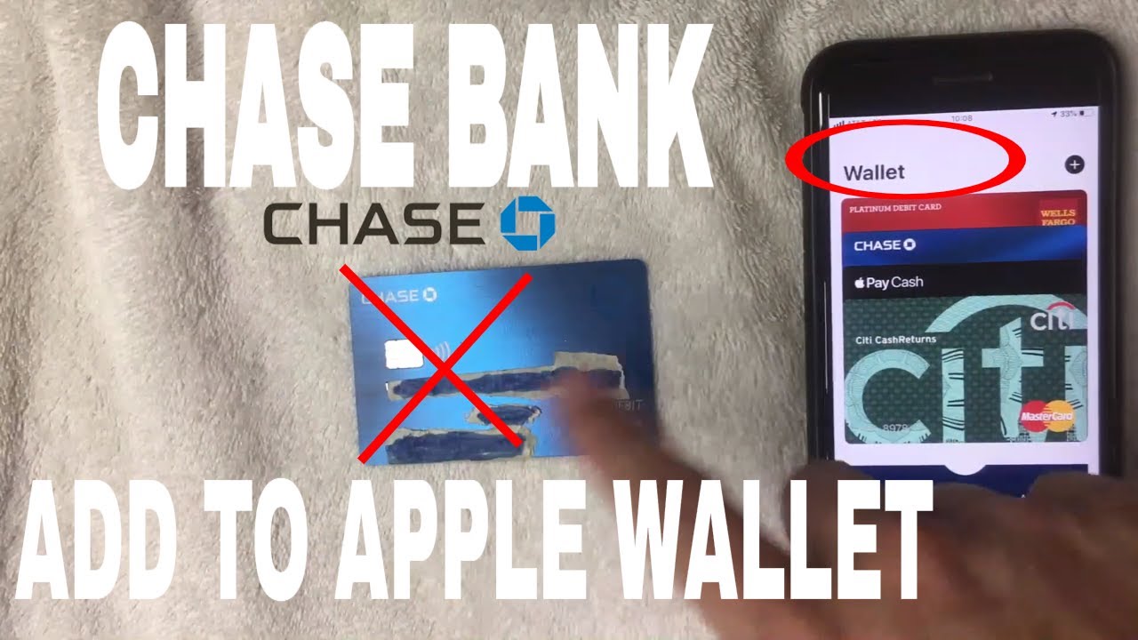 How To Add Chase Bank Debit Card To Apple Pay Wallet Youtube