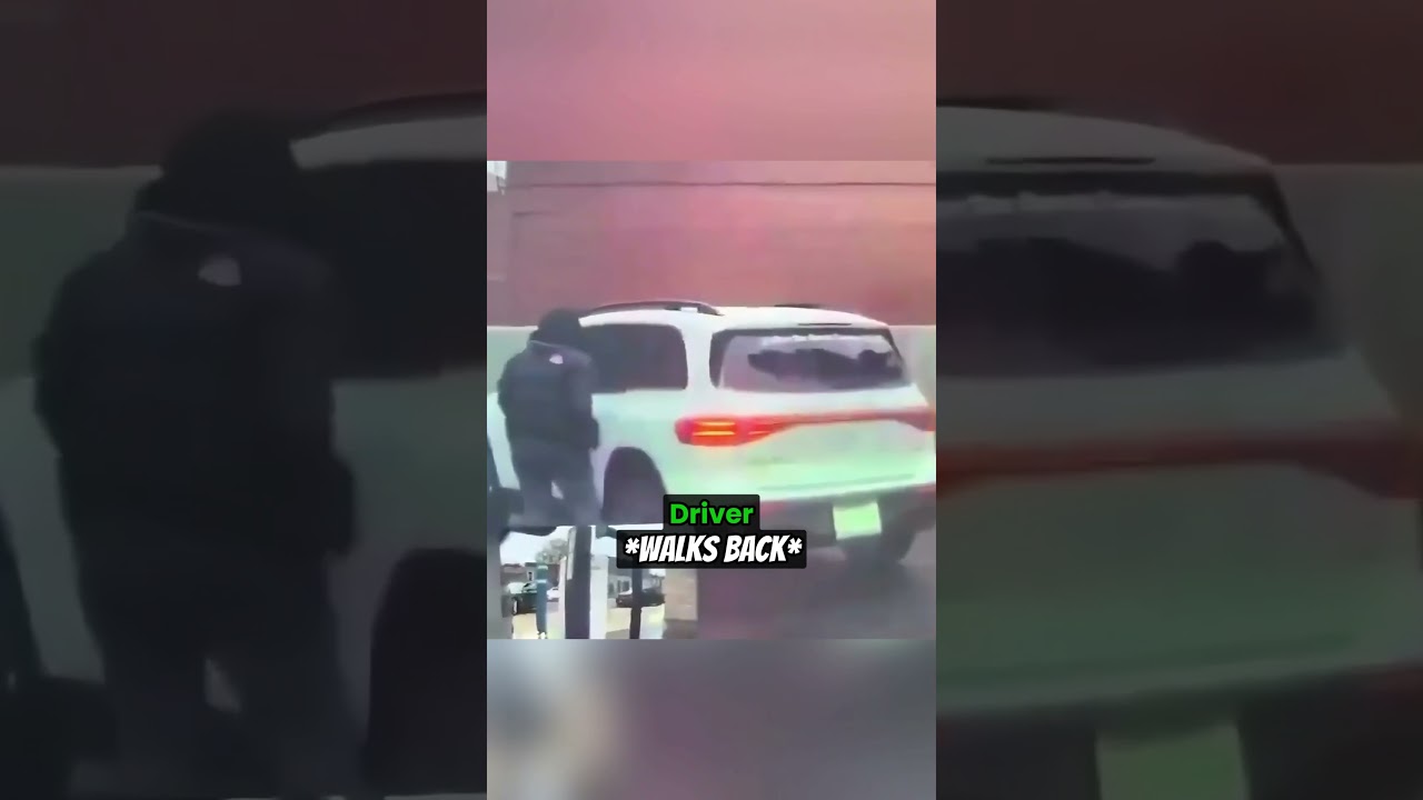 Karen Gets Instant Karma For Blocking Parking Space #shorts
