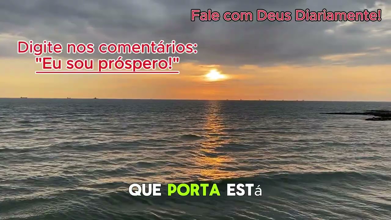 Confiança em Deus!