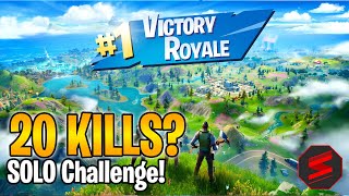 Funniest 20 Kills Solo Challenge - Fortnite