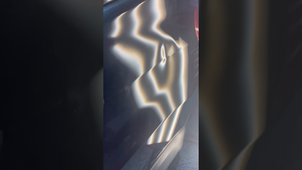 2017 Subaru Crosstrek quarter panel dent repair. 