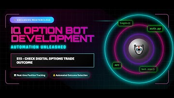 IQ Option Bot Development with Python | S15: Real-Time Trade Outcome Tracking - Binary, Digital Op.