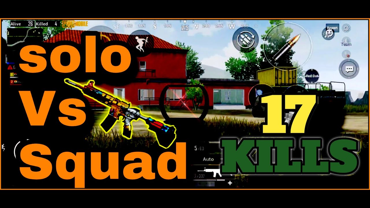 BEST RUSH GAMEPLAY, SOLO VS SQUAD GamePlay , PUBG MOBILE - YouTube