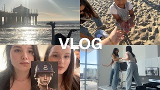 vlog | flea market, beach, cooking, etc. | super cute