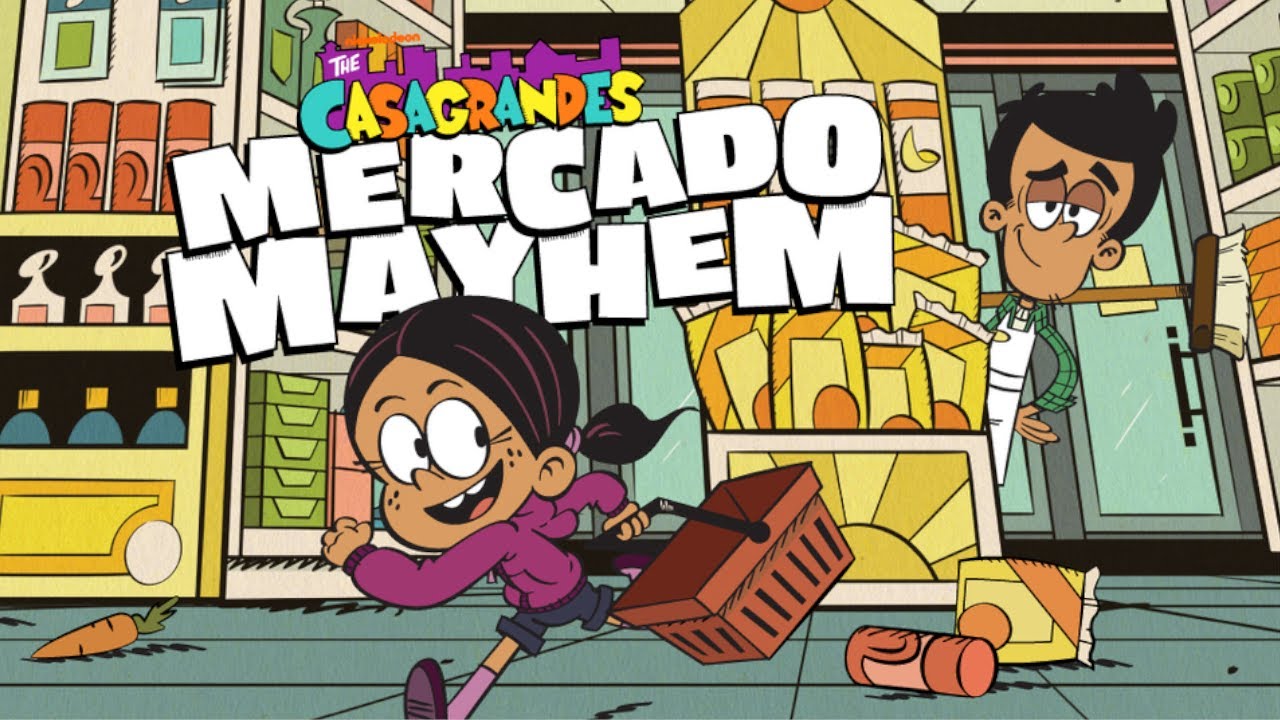 The Casagrandes: Mercado Mayhem - Ronnie Anne & Bobby Keep The Customers Happy (Nickelodeon Games)