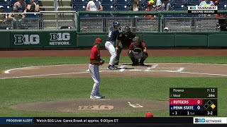 Rutgers Baseball Beats Penn State 5-4 (10 inn.) in Big Ten Tournament