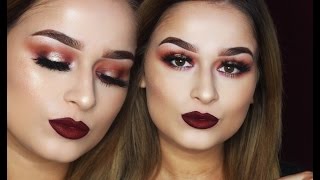 Fall Makeup Tutorial | Vampy Lips | Jenn Lee