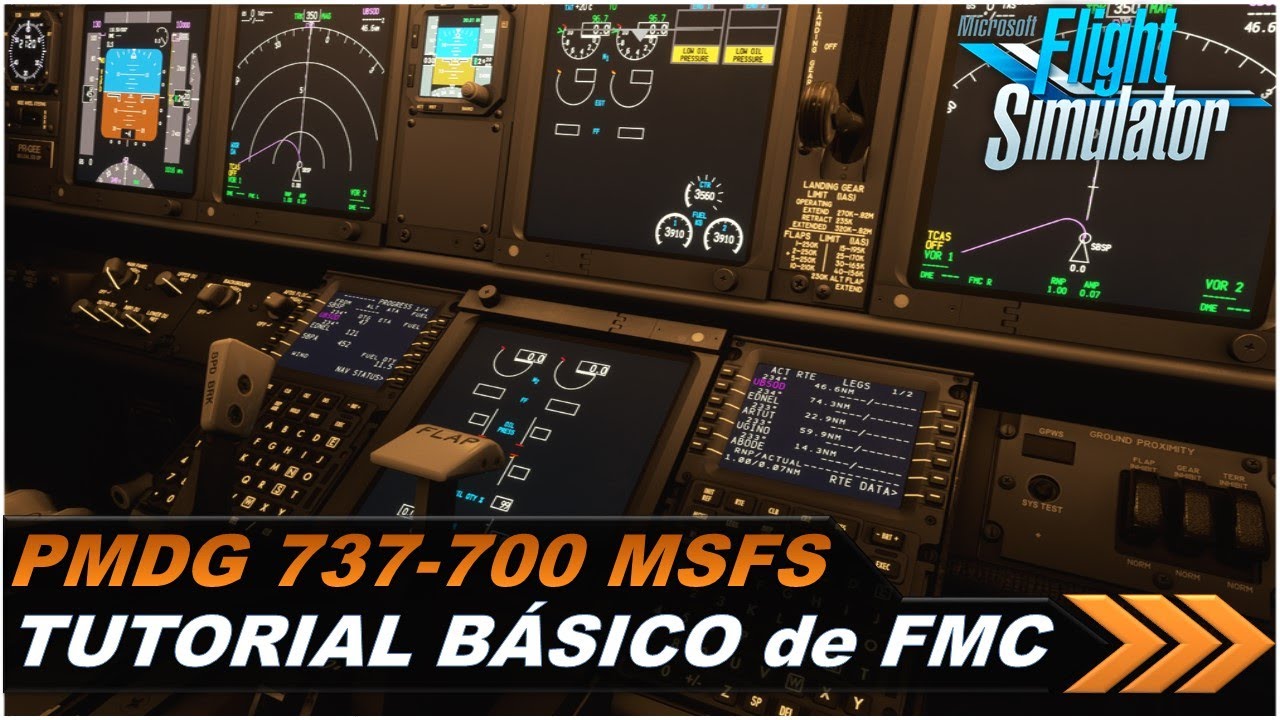 TUTORIAL básico de uso do FMC do PMDG 737 para MSFS 2020 - EP173 - YouTube