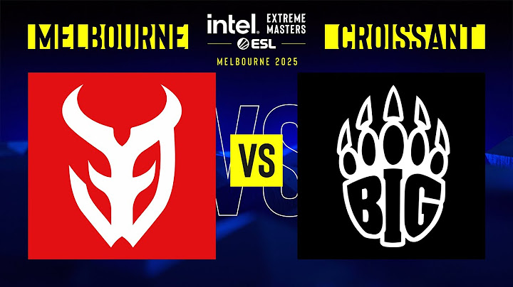 3DMAX vs BIG - MAP 1 (Ancient) - IEM Melbourne 2025