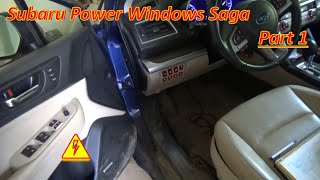 Subaru Power Window Saga -Part 1 Wealth