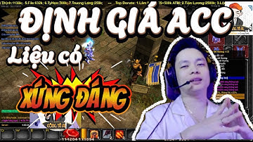 Mu Online Mới Nhất | Review Acc Của Dân Chơi Thủy Điển Và Cái Kết Hơn 10 Củ Khoai  | CongTuHL