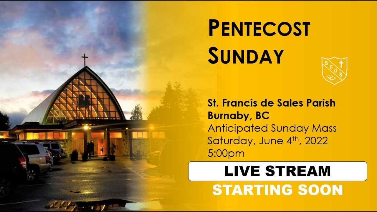 SFDS Anticipated Sunday Mass YouTube