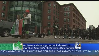 Anti-War Veterans Group Not Allowed To March In South Boston Parade