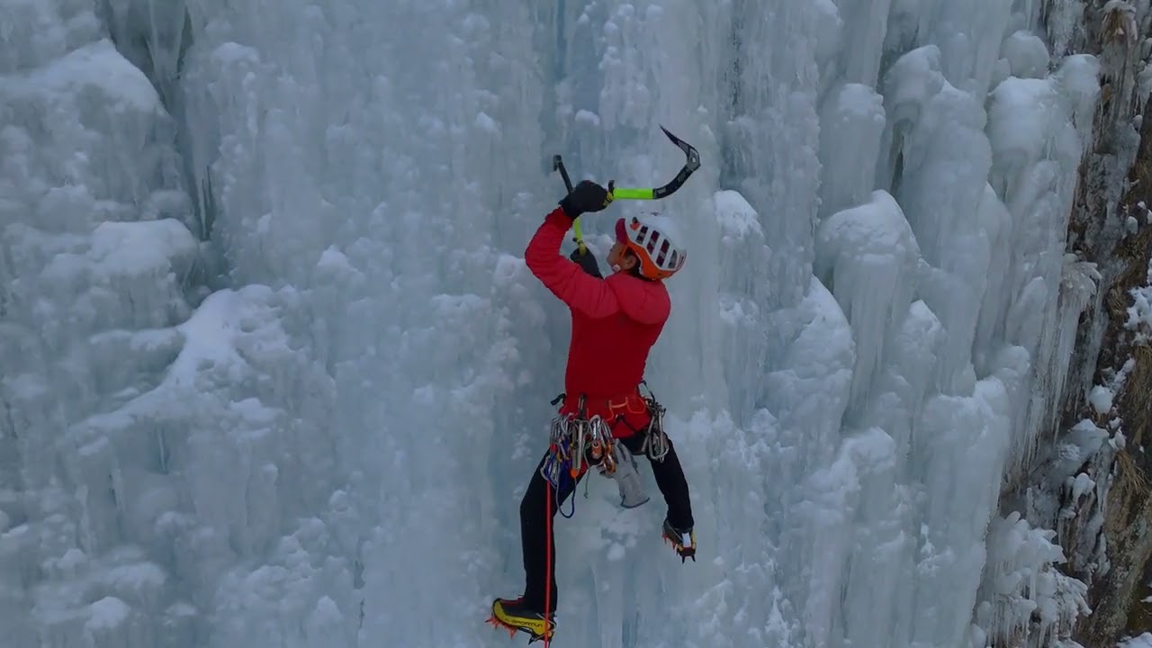 25/01/14판대아이스파크빙벽 110m한번에 등반 방의천climber