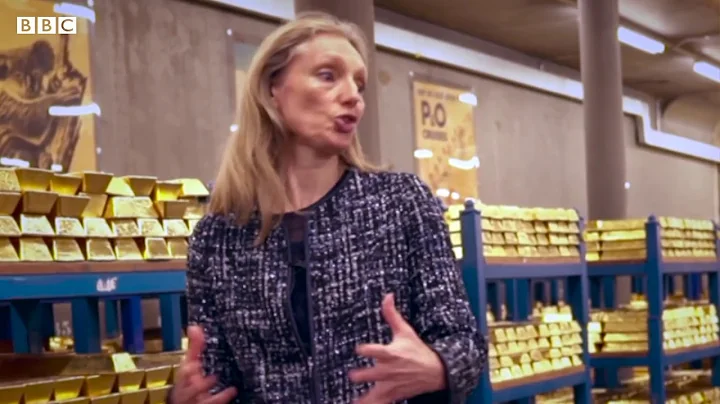 Rare look inside Bank of England's gold vaults