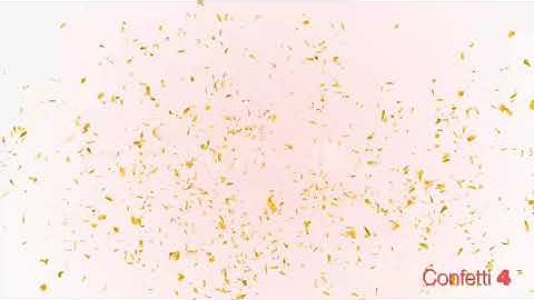 Gold Confetti | Motion Graphics - Envato elements