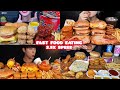 ASMR: Eating fast food eating challenge 😋🤤 spicy fried chicken corn dog cheeseberger Eating Mukbang