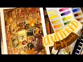  how i draw cluttered backgrounds tutorial ft etchr lab watercolours  paper