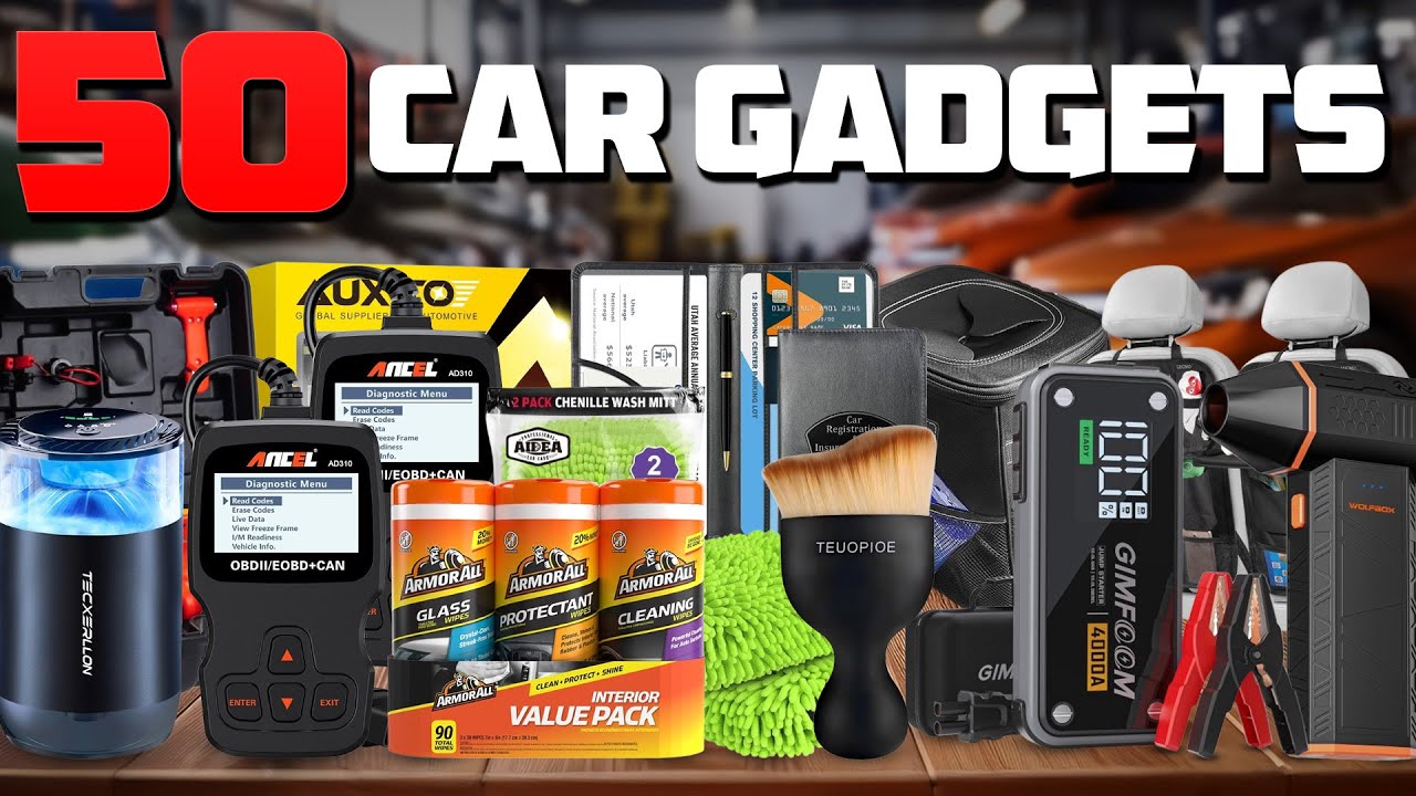 20 Car Gadgets on Amazon That Make Your Drive Effortless - YouTube