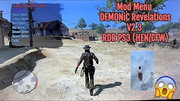 [RDR PS3] Demonic Revelations V2.3 Mod Menu | HEN/CFW