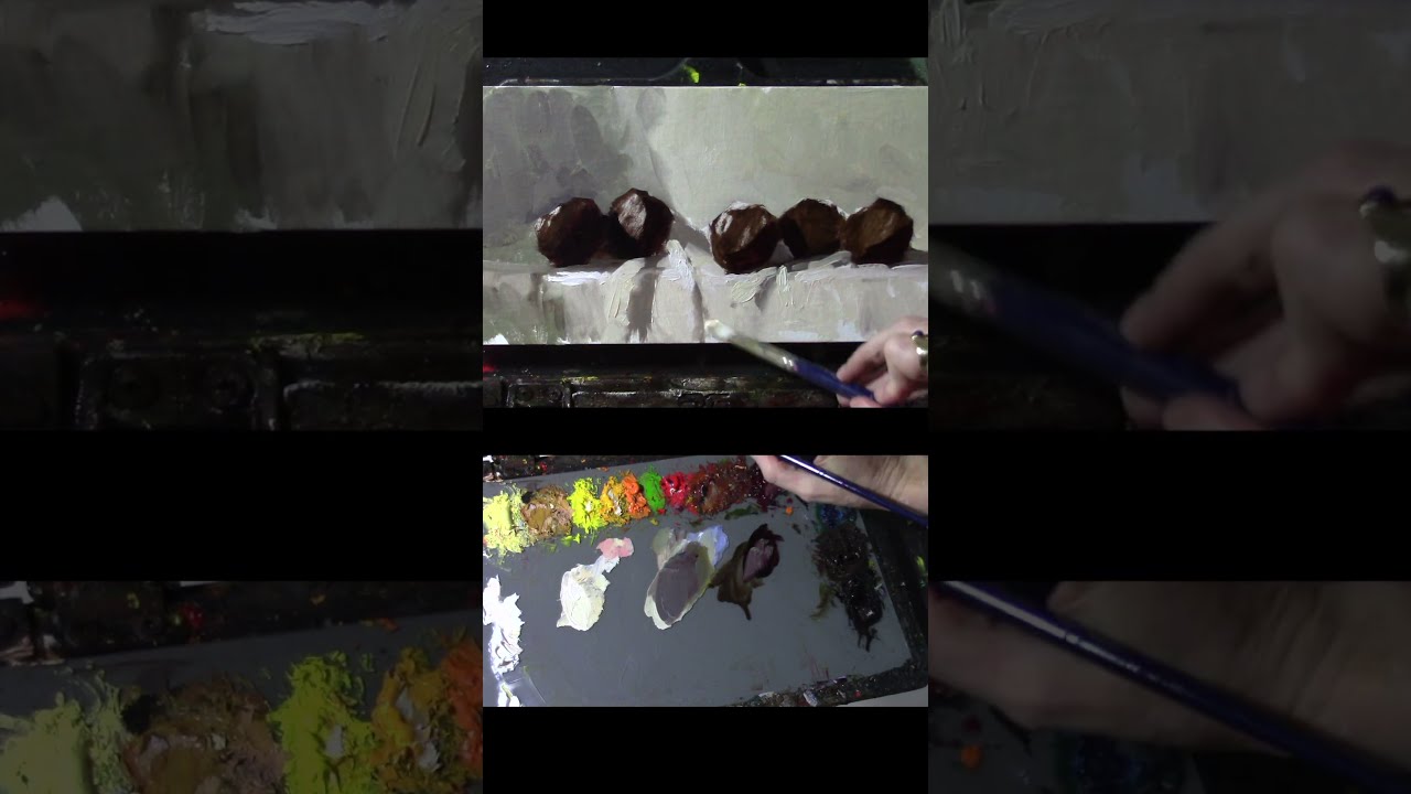 I Painted With PLUMS