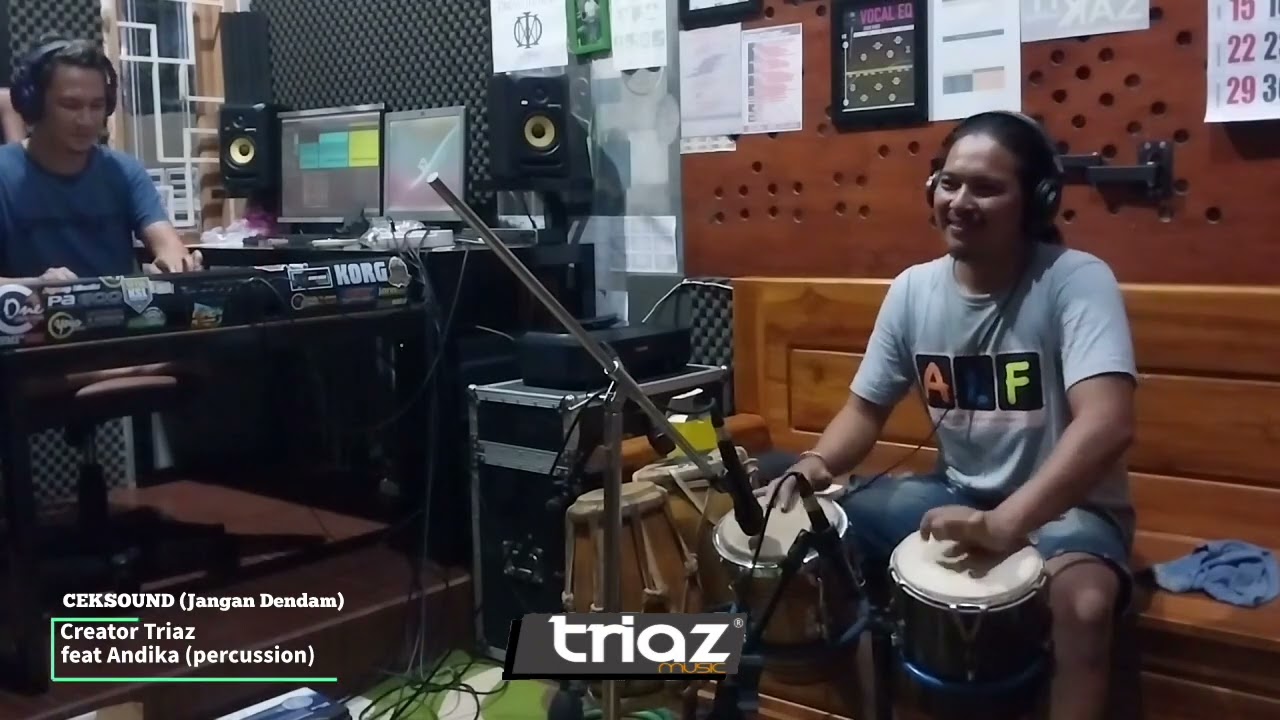 Ceksound (Jangan Dendam) | Creator Triaz feat Andika (percussion) . Triaz music Tuban
