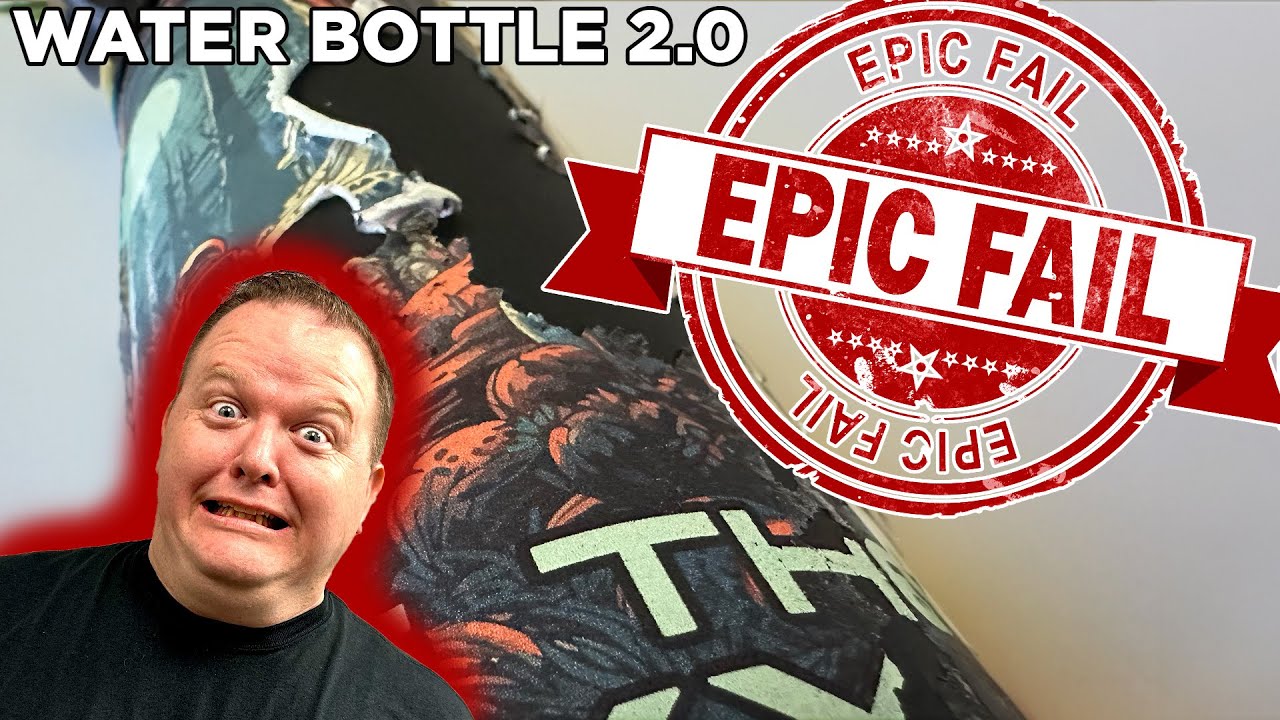The Ultimate DTF Water Bottle | This has to work!
