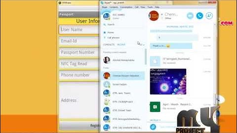 Final Year Projects 2015 | Cloud based secure passport Checking system using android