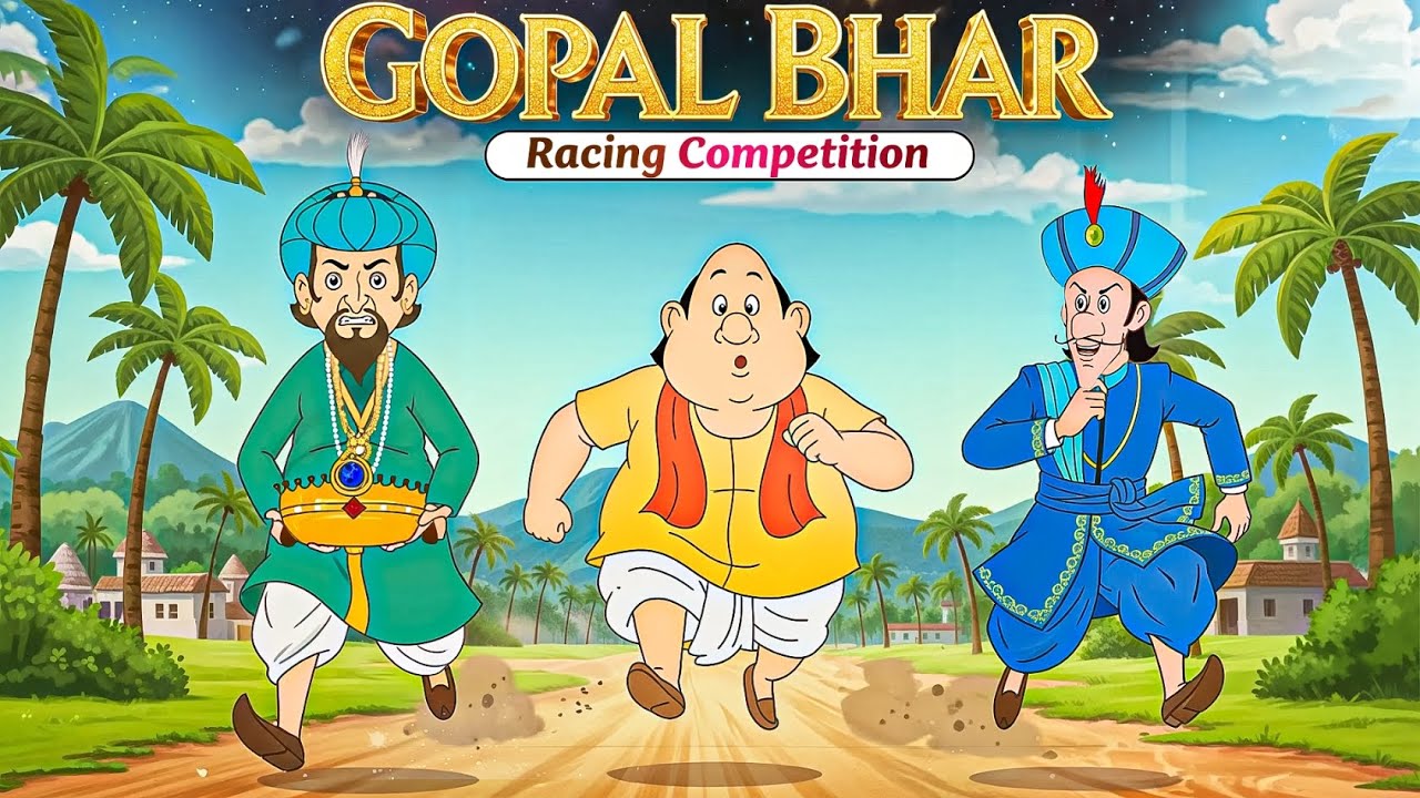 রাজকীয় দৌড় প্রতিযোগিতা: গোপাল ভাঁড় বনাম মহারাজা বনাম মহামন্ত্রী | Golpo CHOKH