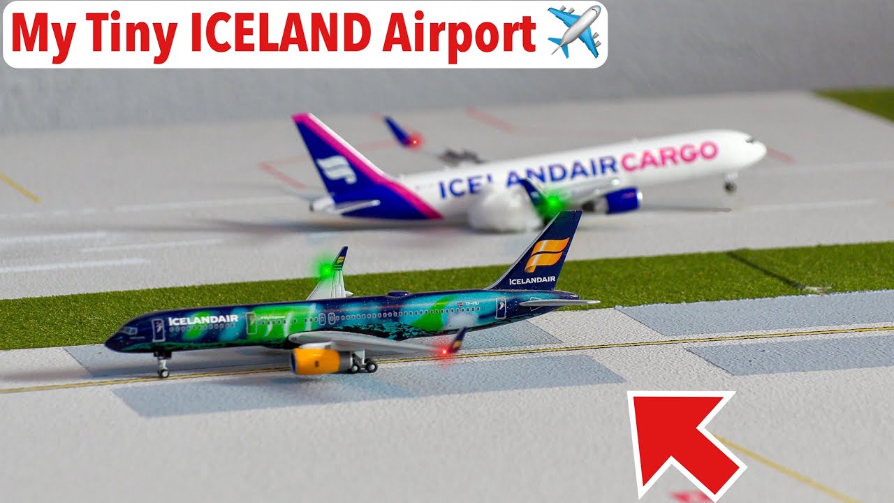 BRAND NEW 1:400 Scale Keflavik International Airport Replica