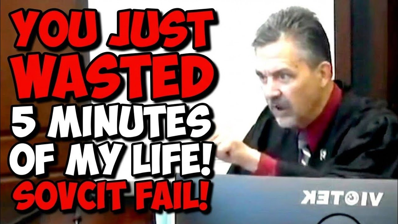 Sovereign Citizen ERUPTS on Judge Oakley — Judge SHUTS Him Down