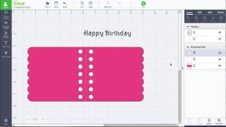 Cricut Design Space - Layer Panel Options (Hiding/Showing)