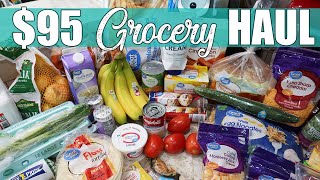 $95 Walmart Grocery Haul & Meal Plan for a Family of 4