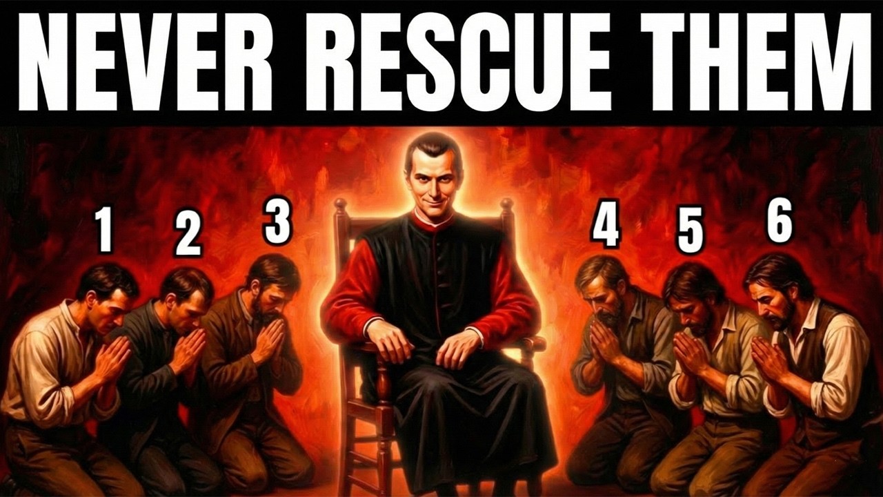 НИКОГДА НЕ СПАСАЙТЕ ЭТИ 6 ТИПОВ ЛЮДЕЙ — Безжалостное правило выживания Макиавелли | Макиавелли