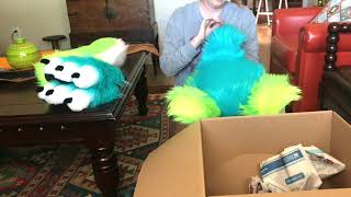 Unboxing My First Fursuit
