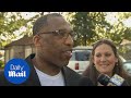 Anthony wright freed from prison after dna proved his innocence  daily mail