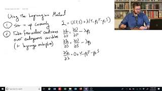 2.3.4 Set FOCs to zero - Intermediate Microeconomics