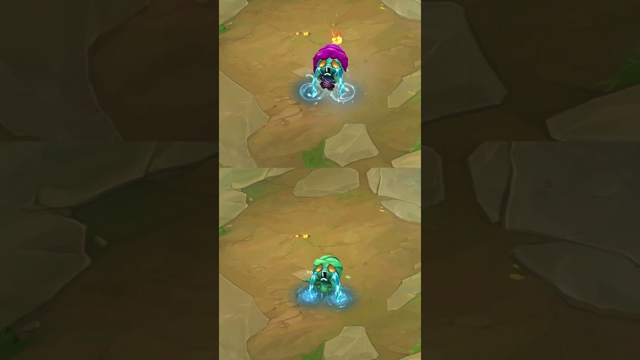 Chibi Amumu and Chibi Surprise Party Amumu global server 