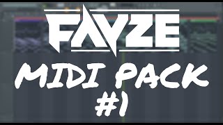 7 Free Progressive House Midis (Fayze Midi Pack #1)