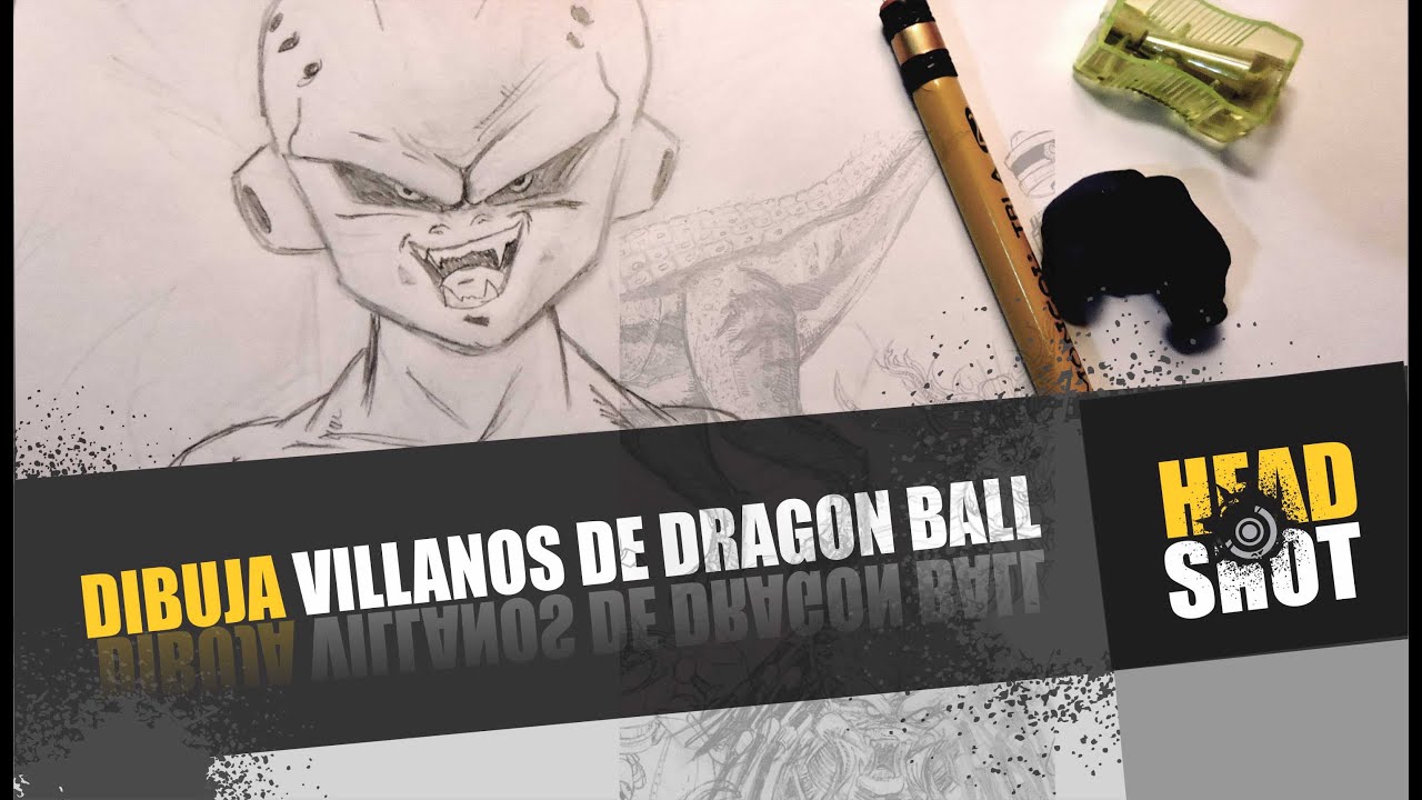 DIBUJAR VILLANOS DRAGON BALL