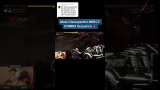 Celebrity Most Disrespectful MERCY COMBO Sequence In MK11 #mk11 #mortalkombat11 #shorts Net Worth