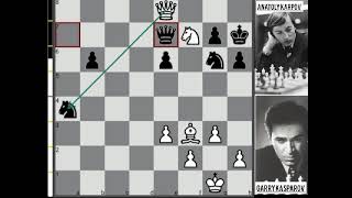 Garry Kasparov vs Anatoly Karpov | World Champion | Match (24)     1987