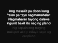 Alaala na lang by:hambog ng sagpro w/lyrics